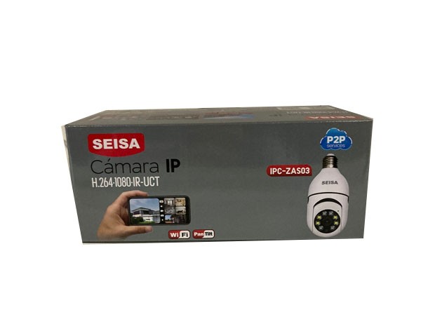 &u+ CAMARA IP LAMPARA IP WIFI INFRARROJA IPC-ZAS03